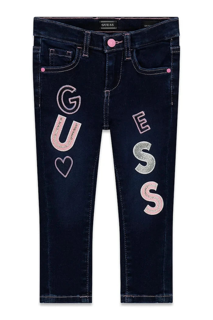 Guess дънки skinny за деца