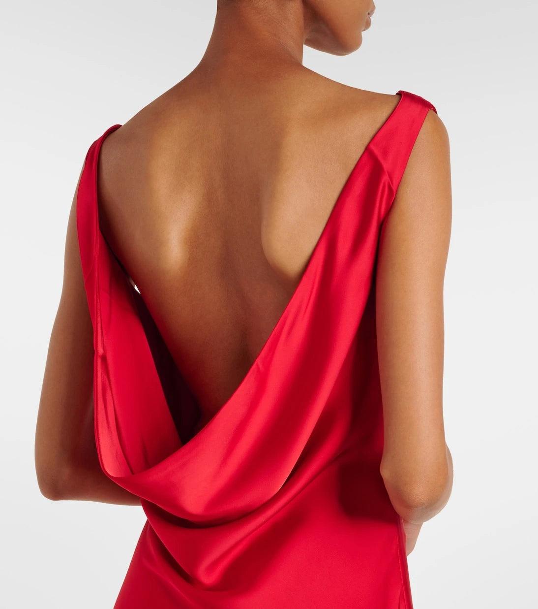 Norma Kamali - Open-back gown