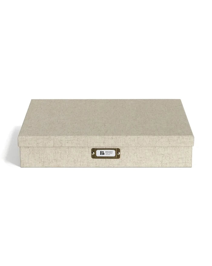 Bigso Box of Sweden Sverker A3 Saklama Kutusu 43,5 x 31 x 8,5 cm