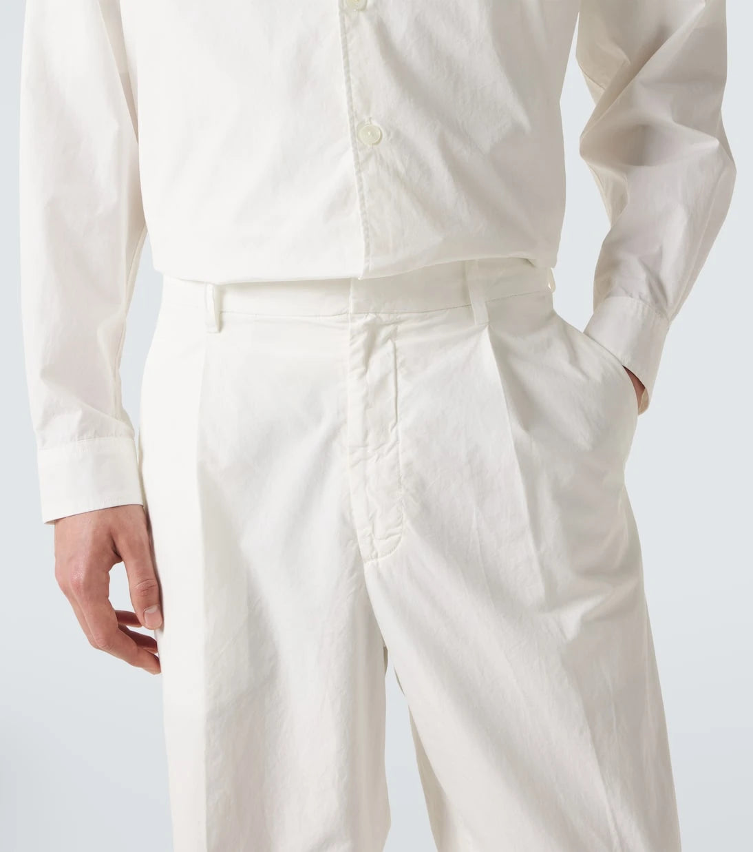 Auralee - Cotton straight pants