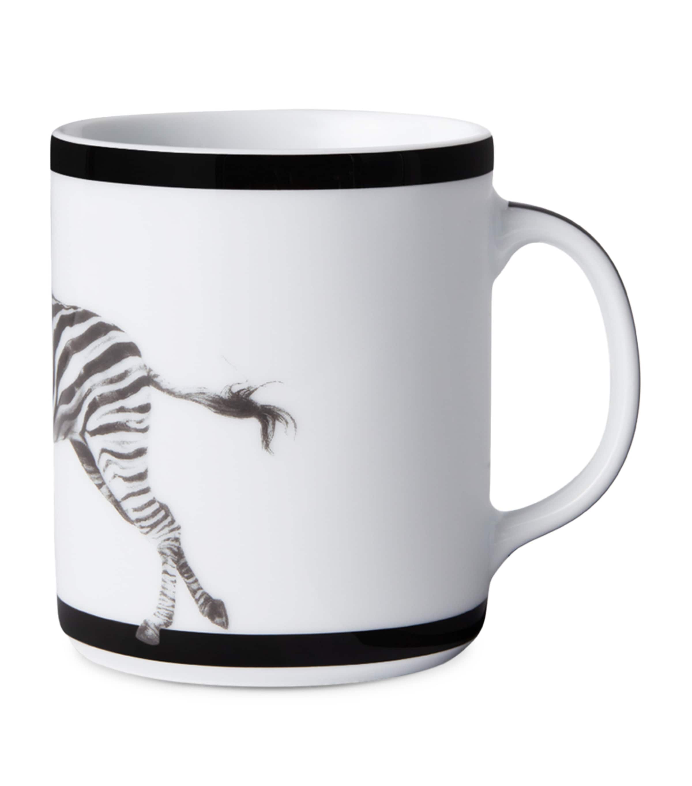 Dolce & Gabbana Casa Porcelain Zebra Mug