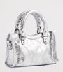 Silver Metallic Le City Nano Top-Handle Bag