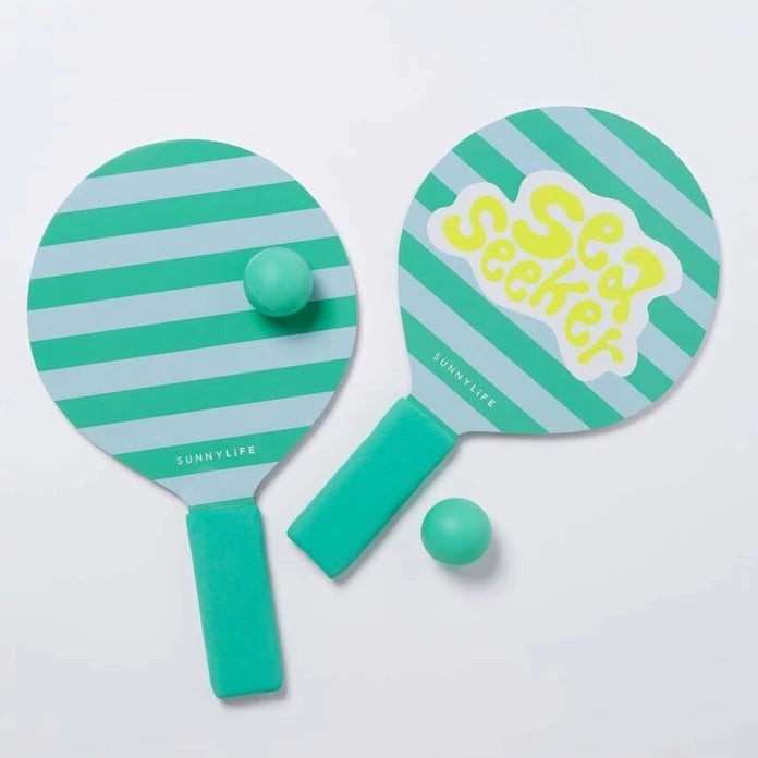 SunnyLife Sea Seeker Dip Dye Raket ve Plaj Topu Seti