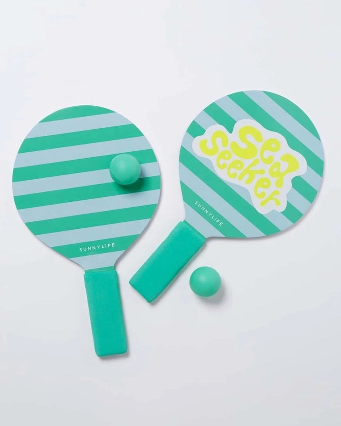 SunnyLife Sea Seeker Dip Dye Raket ve Plaj Topu Seti