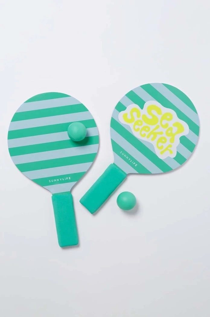 SunnyLife Sea Seeker Dip Dye Raket ve Plaj Topu Seti