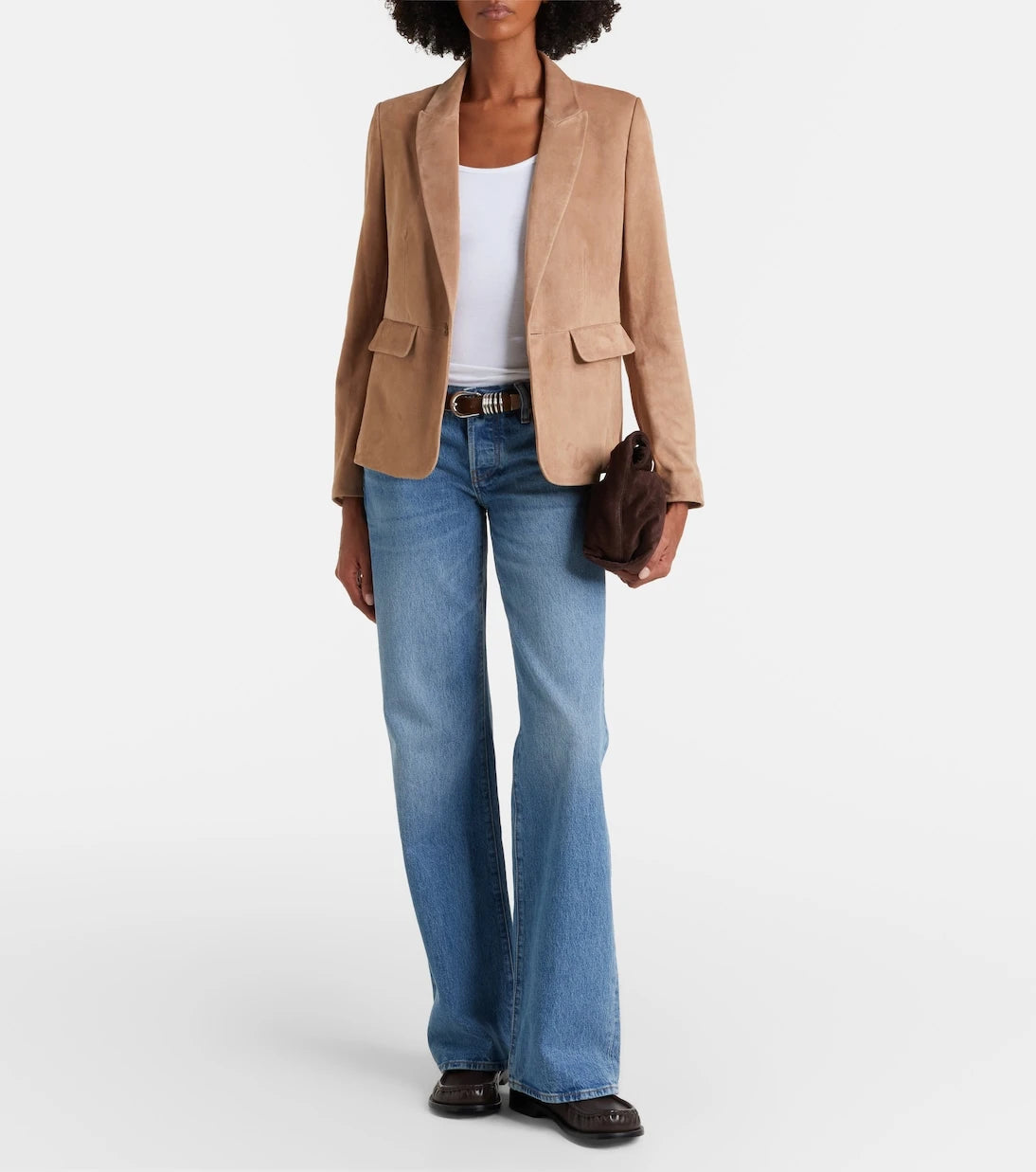 Frame - The Gray wide-leg jeans