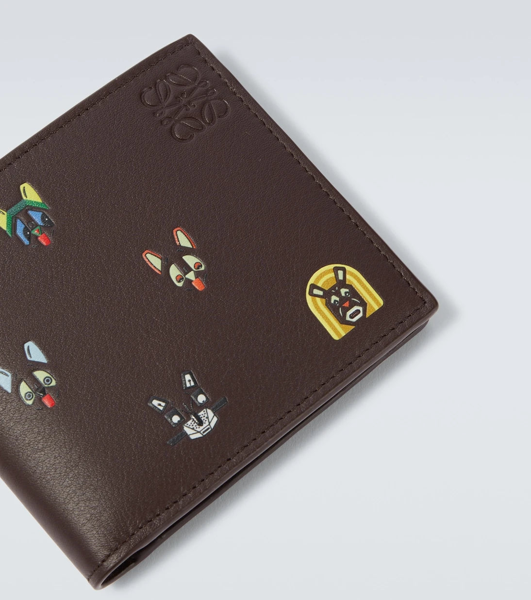 Loewe - x Louis Wain Cats leather bifold wallet