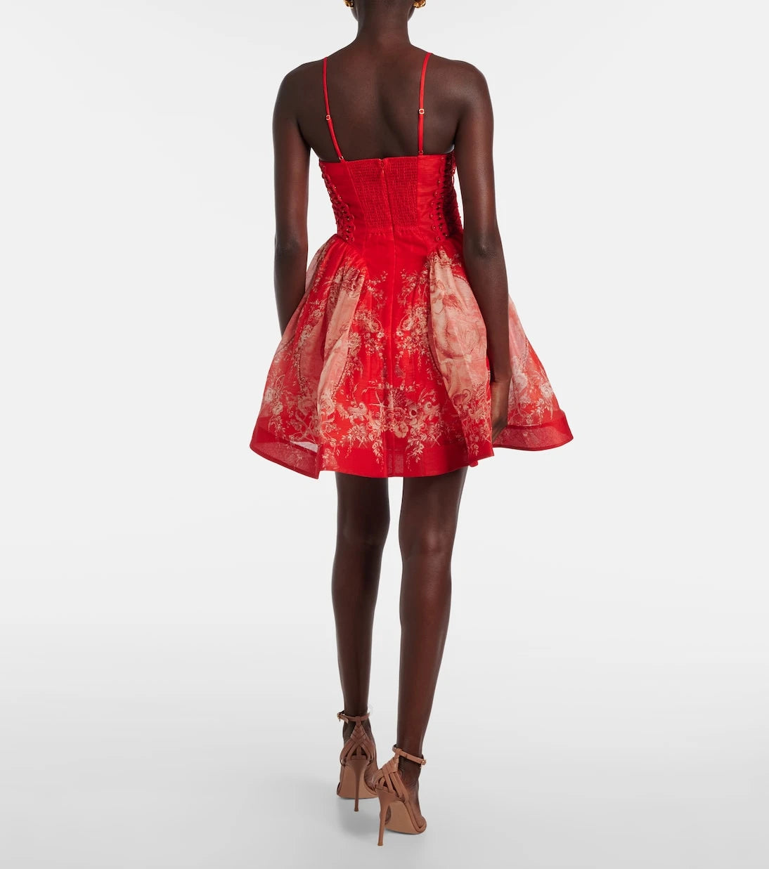 Zimmermann - Rebellion linen and silk minidress