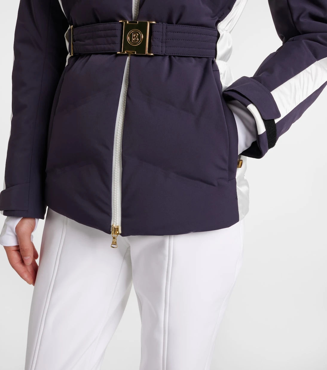 Bogner - Kira belted hooded down ski jacket