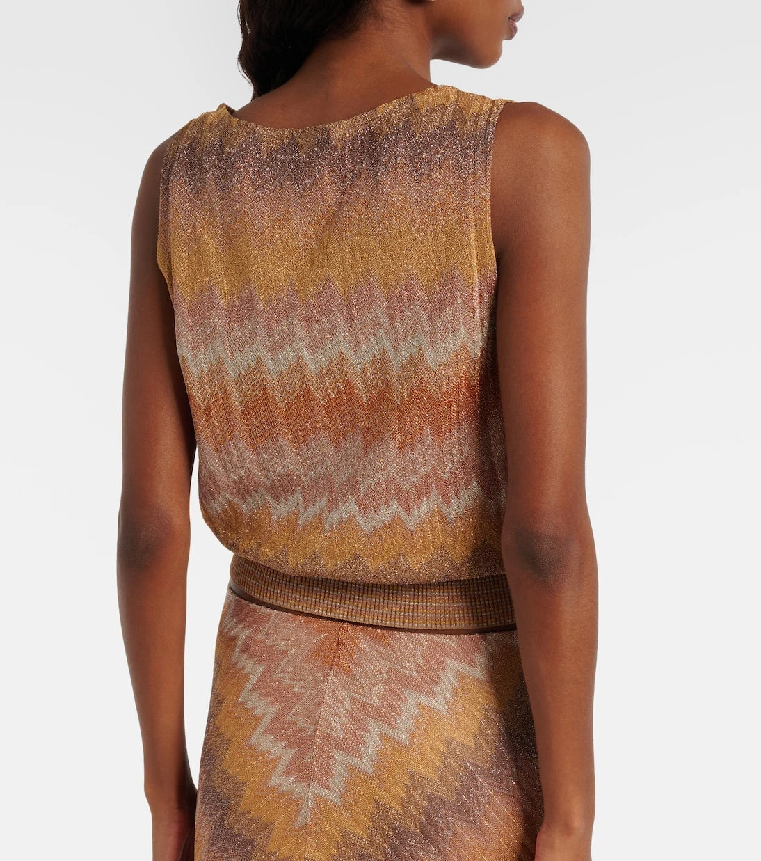 Missoni - Zigzag lamé top