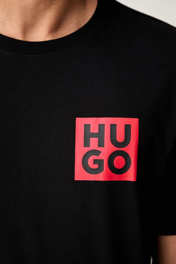 HUGO erkek pamuklu tişört Detzington