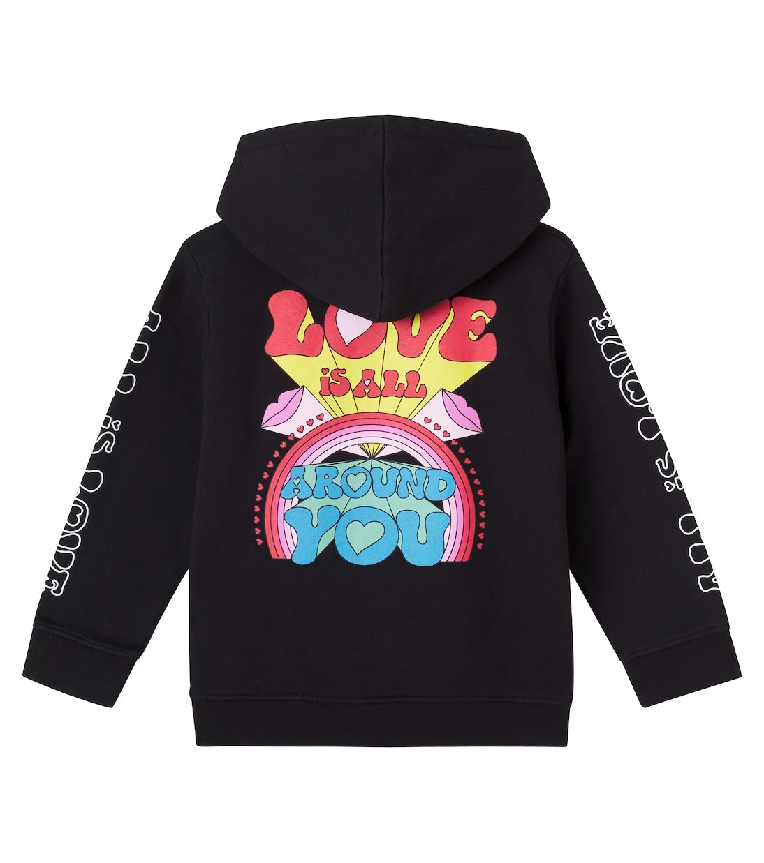Stella McCartney Kids - Printed cotton jersey hoodie