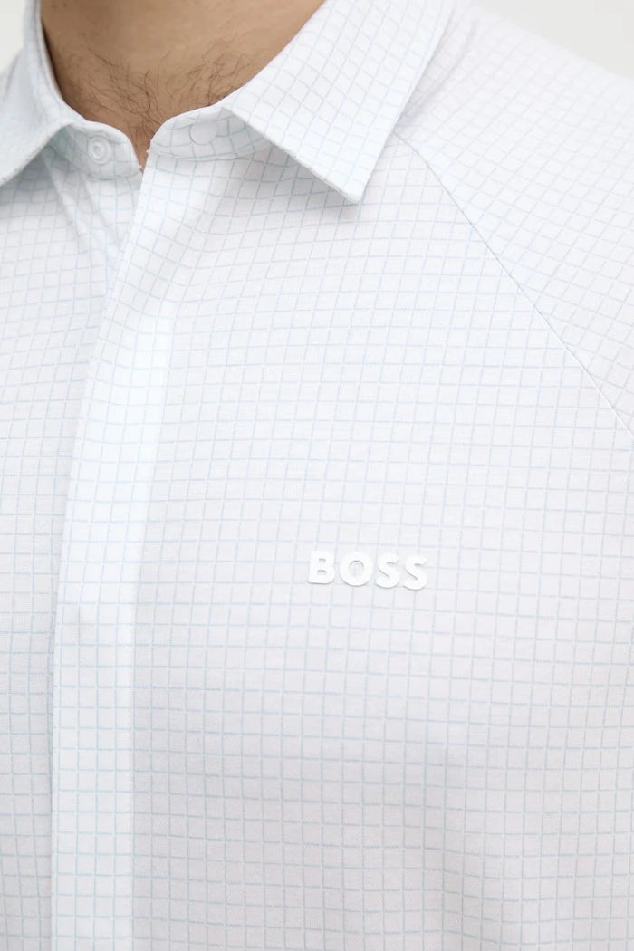 BOSS Green риза мъжка от памук ST_Excurse S