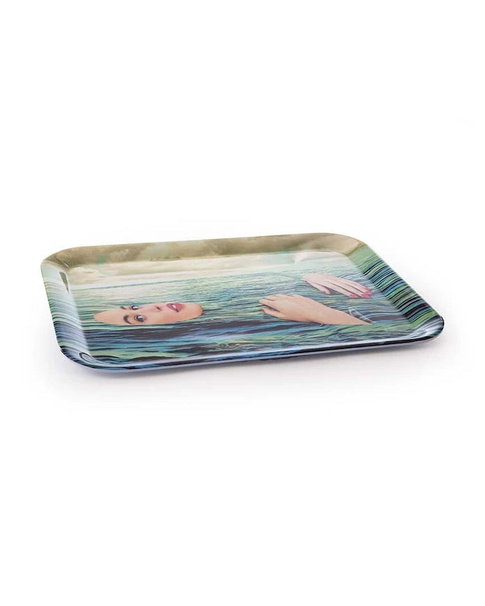 Seletti Seagirl Dekoratif Tepsi