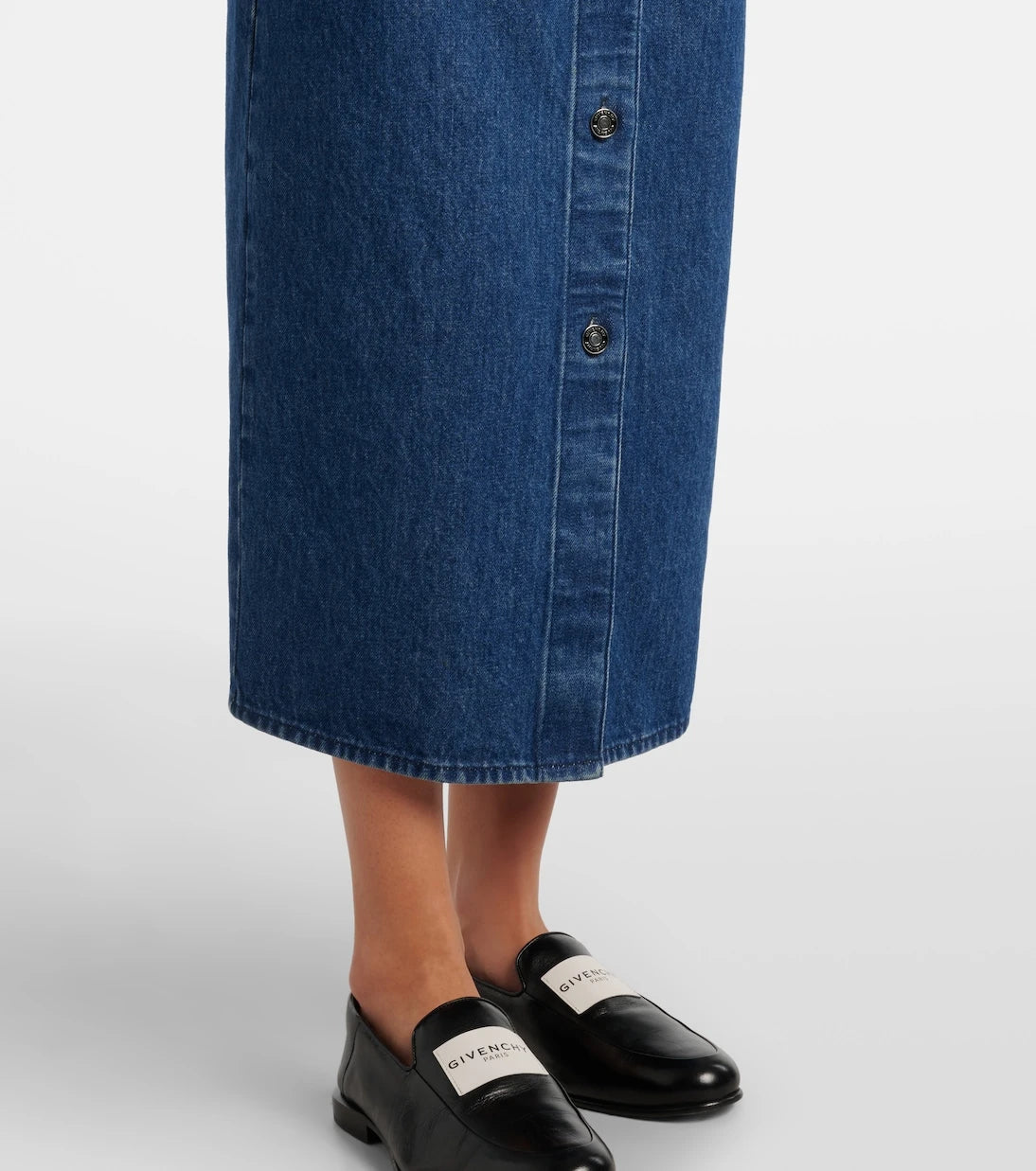 Givenchy - Denim midi dress