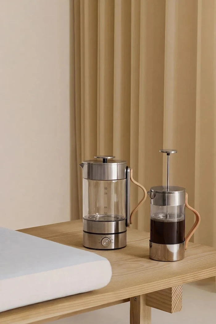 Stelton cam kahve makinesi pistonlu 1 l