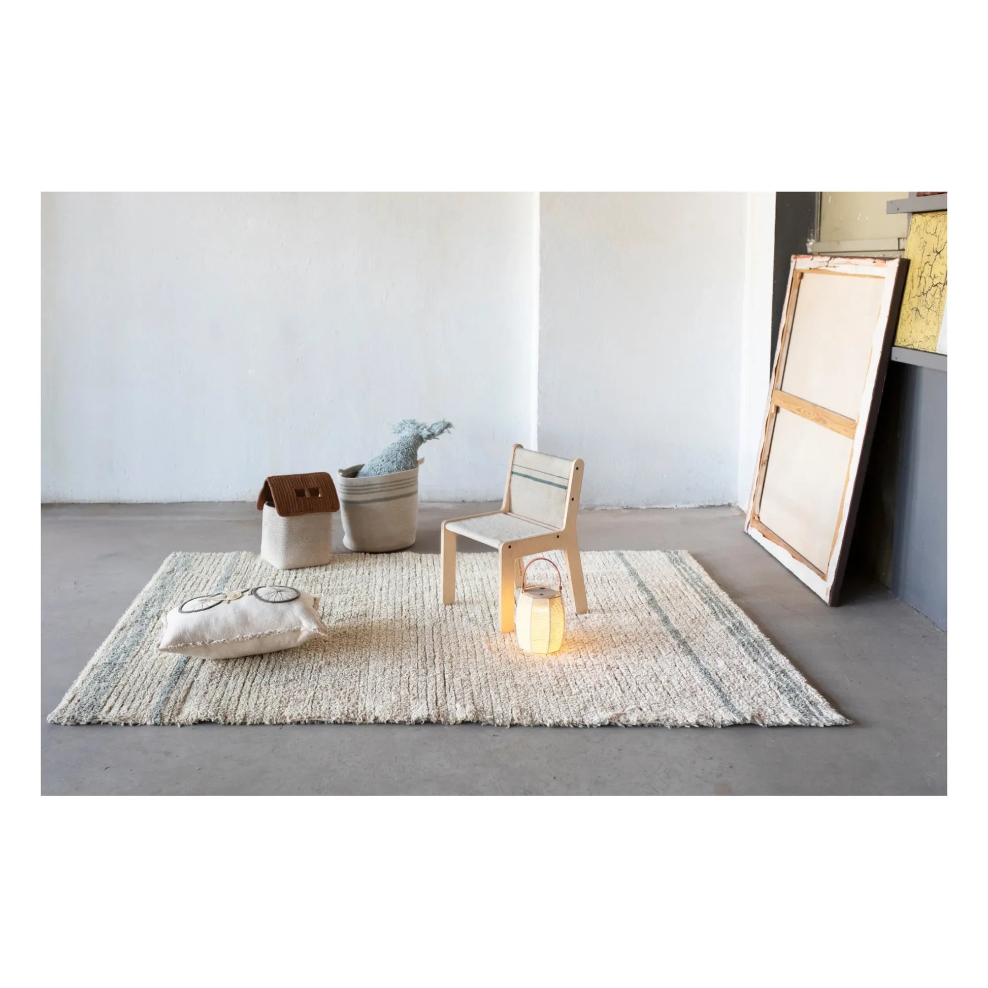 Lorena Canals - Removable Birch Chair Sillita | Pale blue