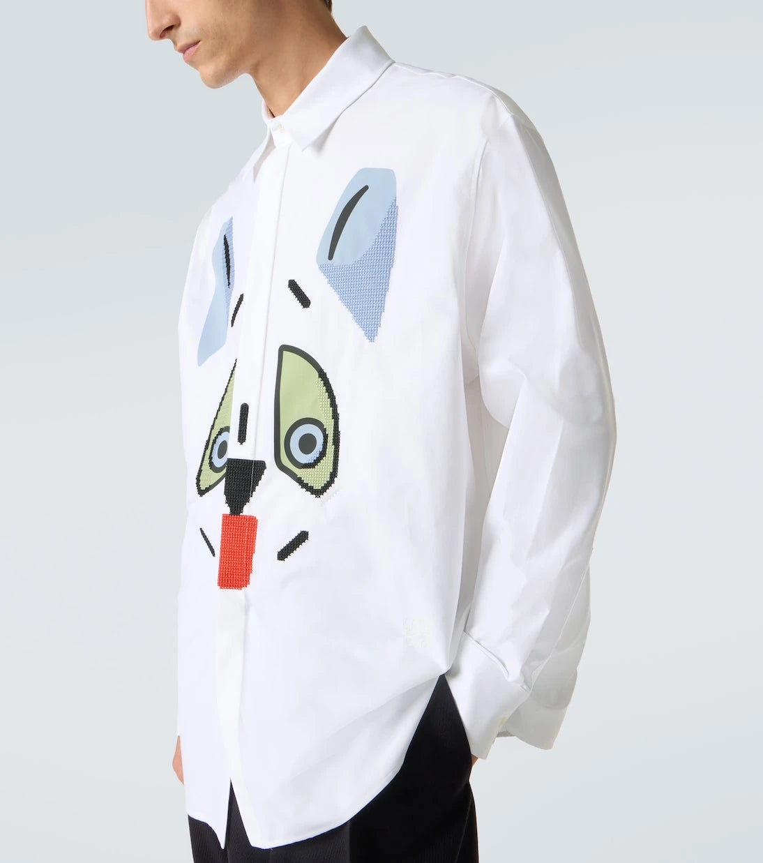 Loewe - x Louis Wain cotton Oxford shirt