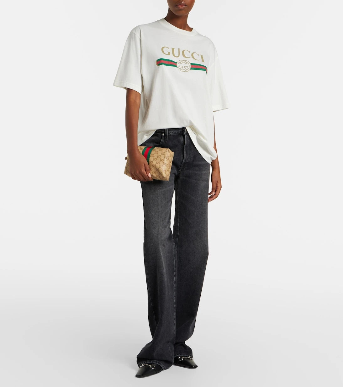 Gucci - Essence GG Canvas Mini pouch