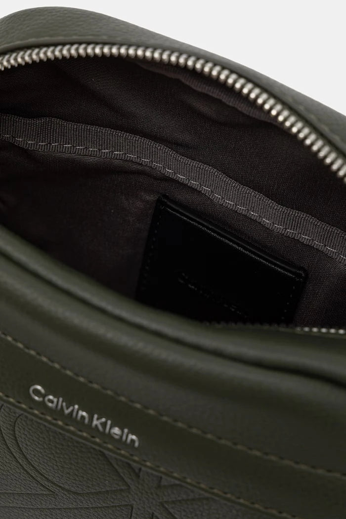 Calvin Klein erkek omuz çantası, suni deri