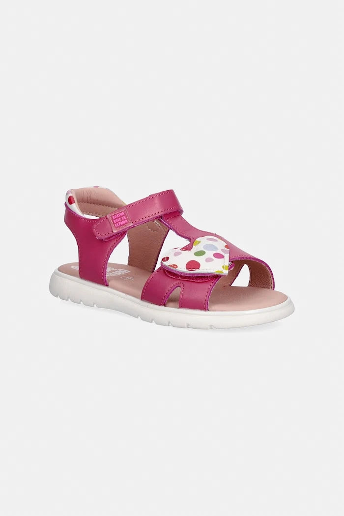 Agatha Ruiz de la Prada сандали за деца от кожа