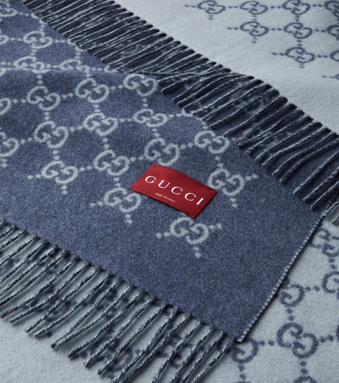 Gucci - GG wool and cashmere blanket