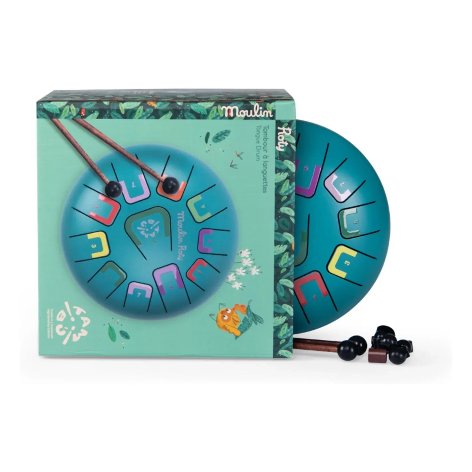 Moulin Roty - Tongue drum In the jungle