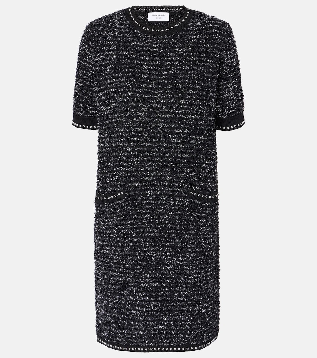 Thom Browne - Cotton-blend tweed minidress