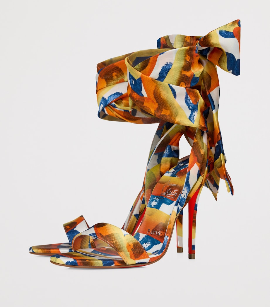 Orange Miss Z Sandale du Désert Silk Sandals 100