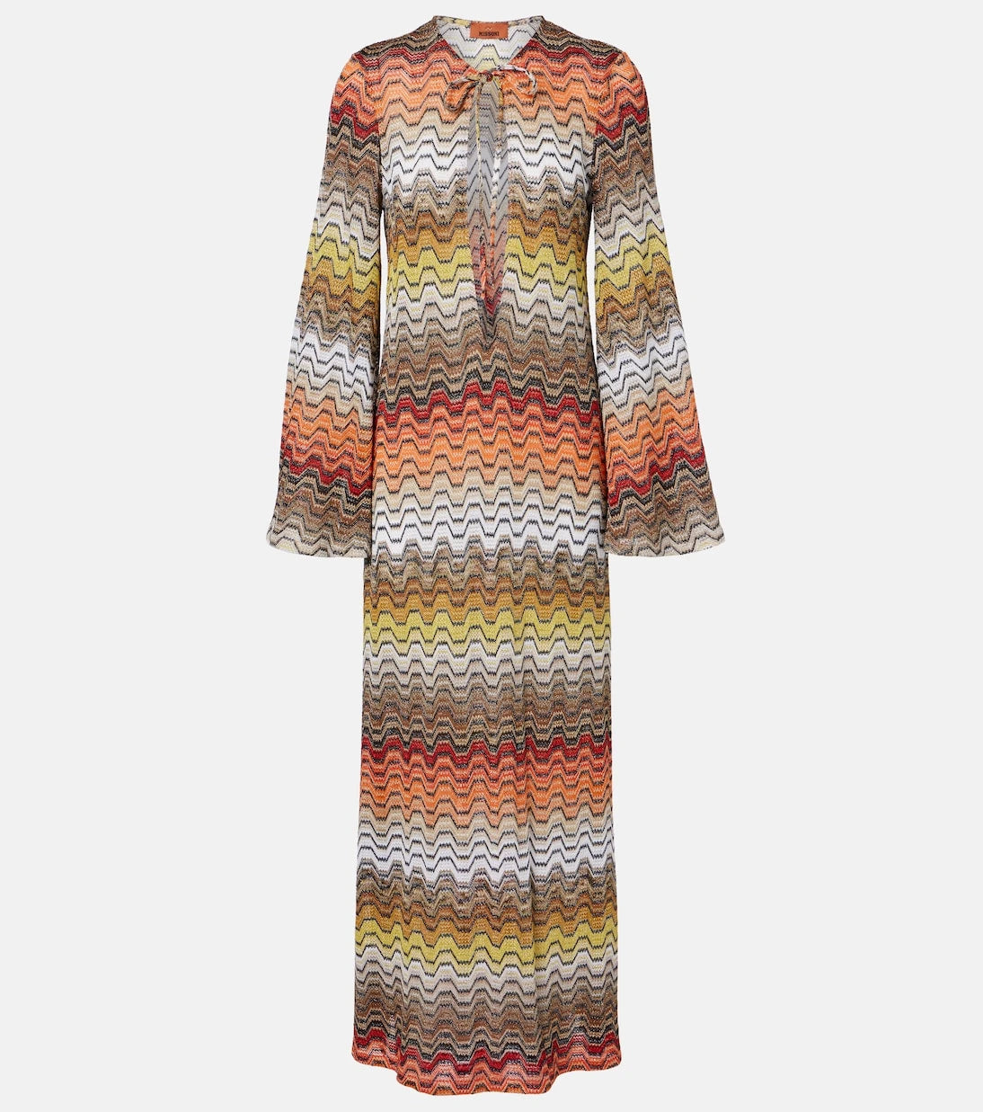 Missoni - Wave lamé beach dress