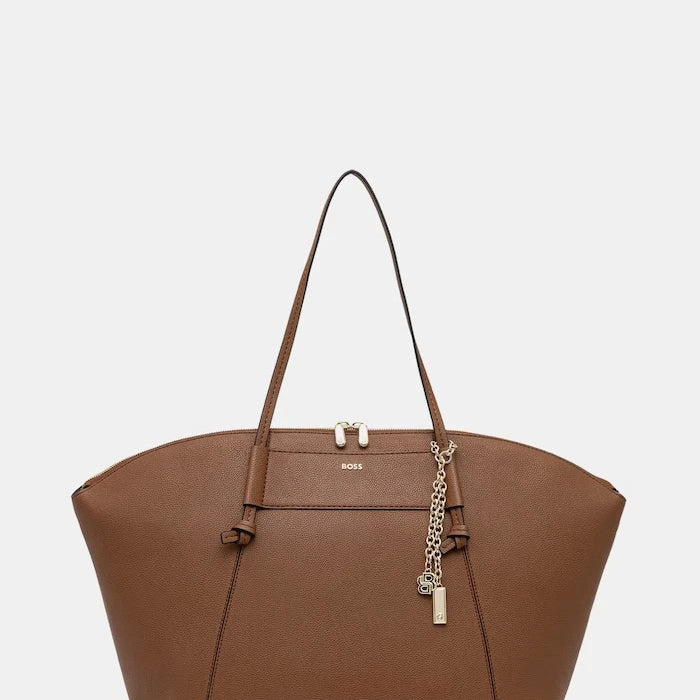 BOSS kadın suni deri alışveriş çantası SALLEY TOTE