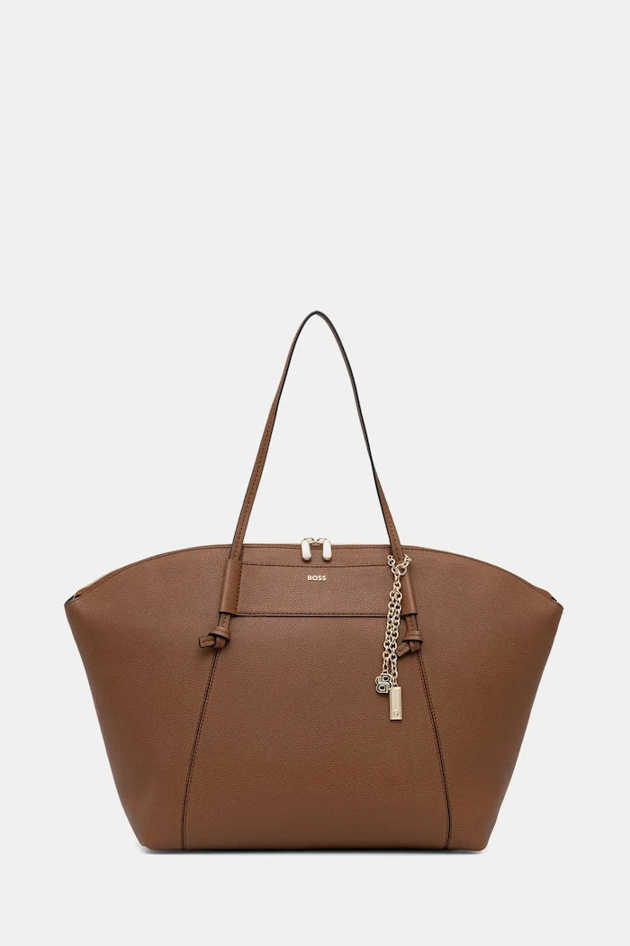 BOSS kadın suni deri alışveriş çantası SALLEY TOTE