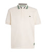 Lacoste Cotton Stripe-Collar Polo Shirt