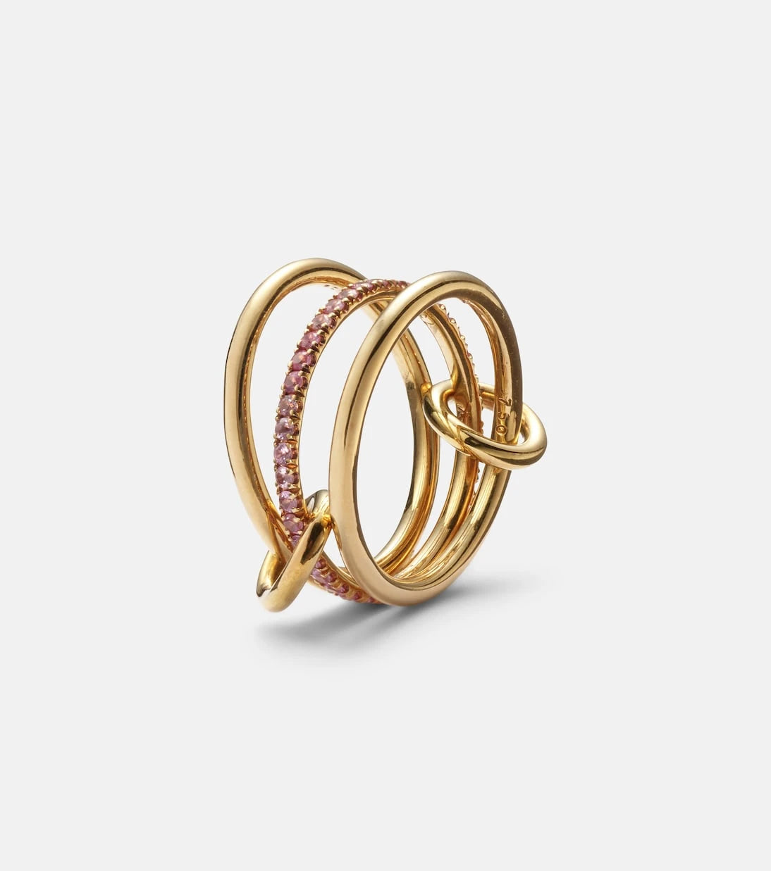 Spinelli Kilcollin - 18kt yellow gold ring with sapphire