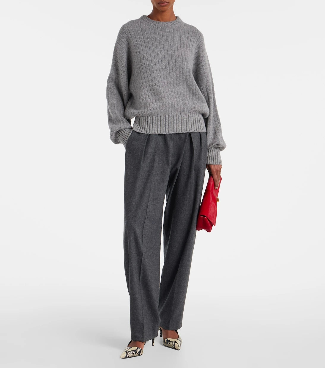 Khaite - Lennox ribbed-knit cashmere sweater