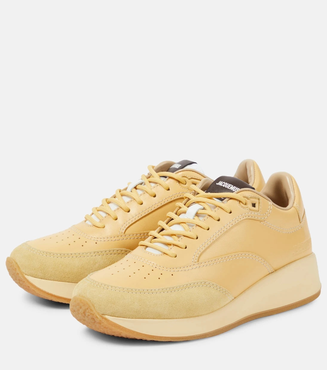 Jacquemus - La Daddy leather sneakers