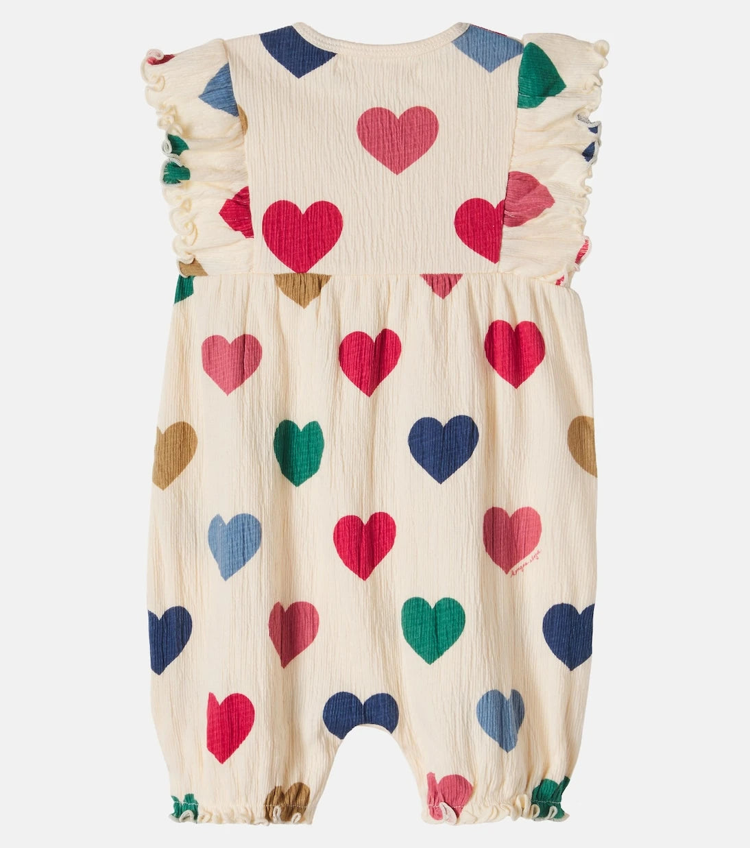Konges Sløjd - Baby Chleo printed cotton-blend playsuit