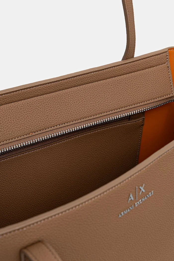 Armani Exchange kadın suni deri alışveriş çantası