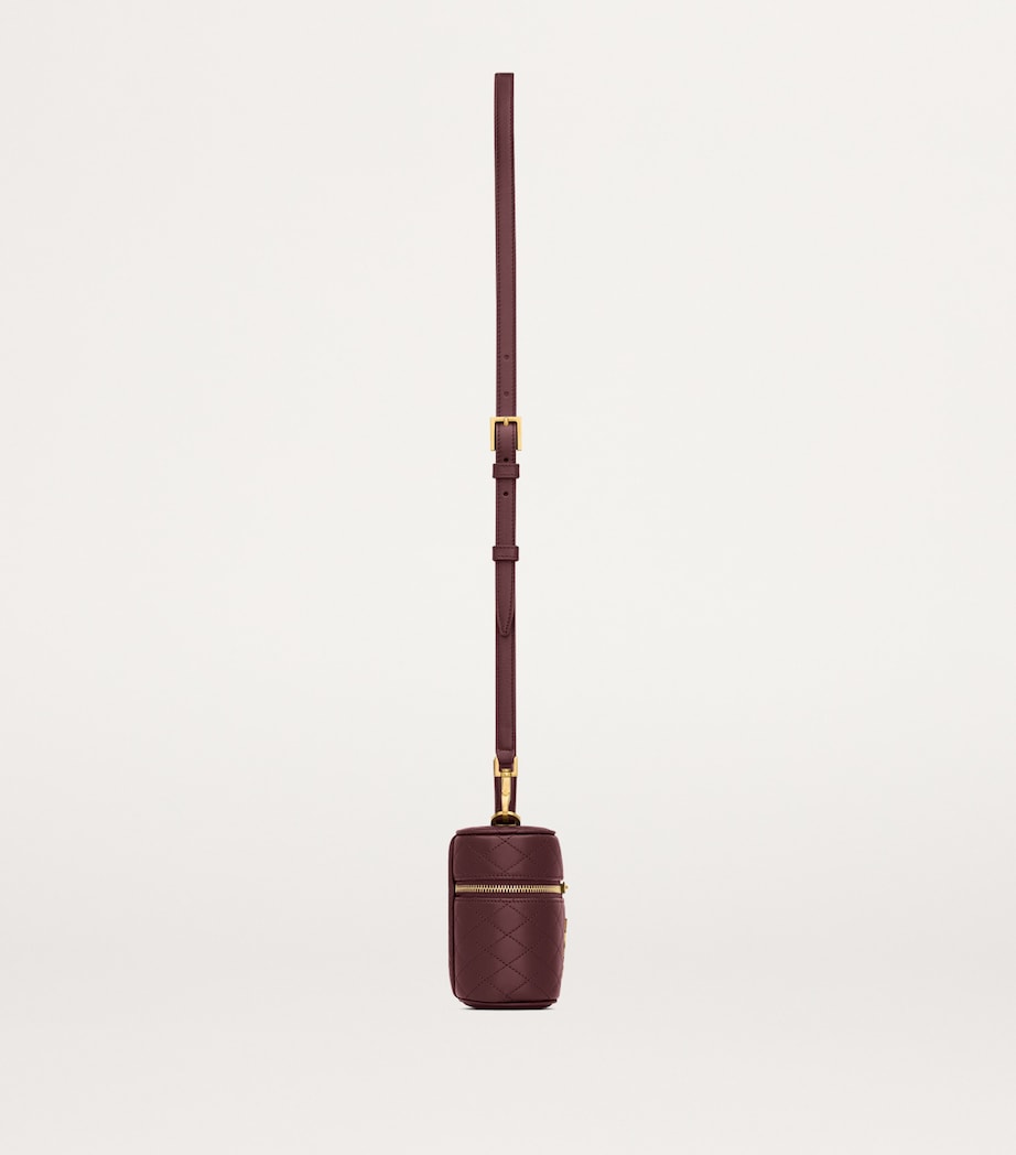 Burgundy Mini Gaby Top-Handle Bag