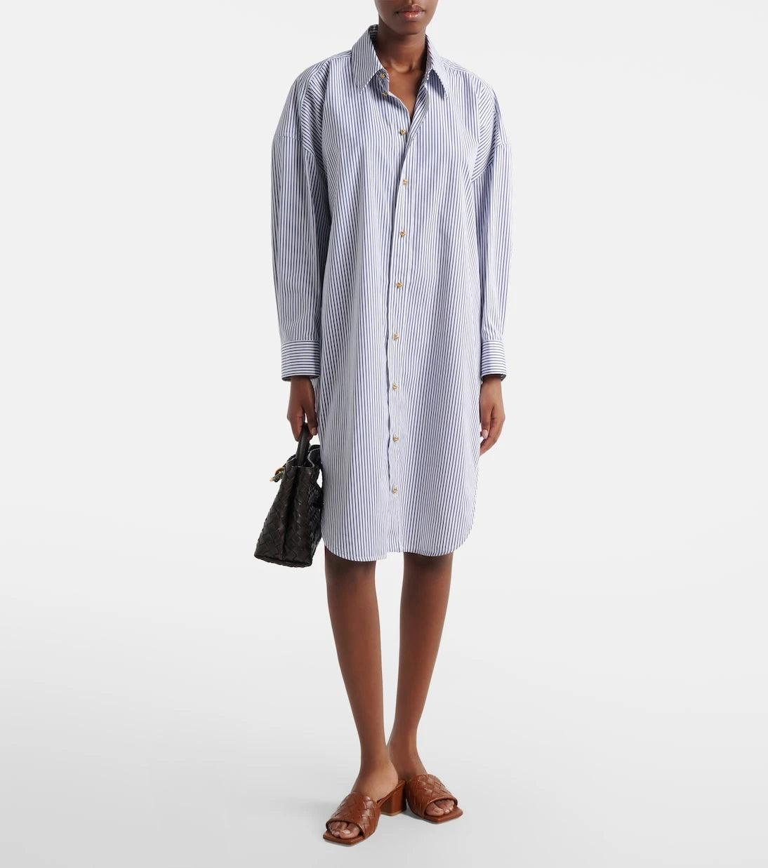 Bottega Veneta - Parco Intrecciato leather mules