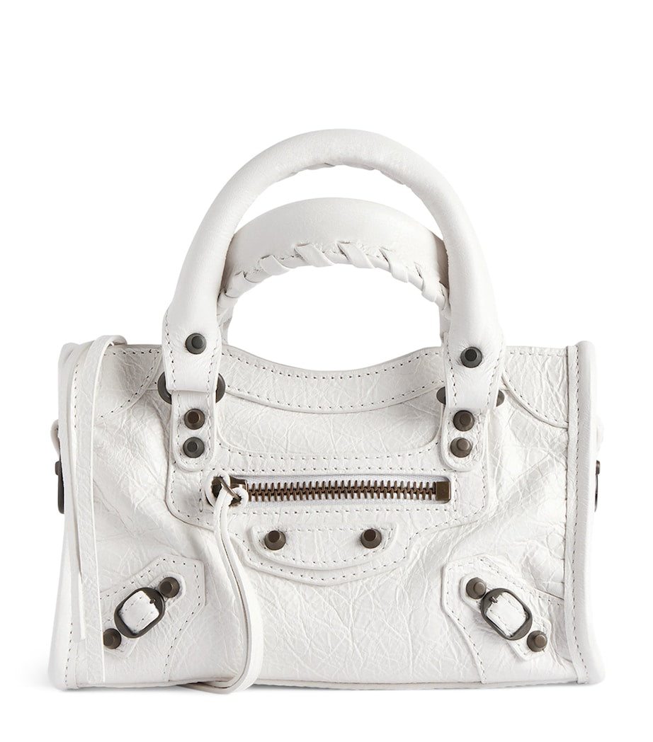 Balenciaga Nano Leather Le City Top-Handle Bag