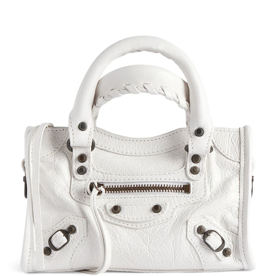 Balenciaga Nano Leather Le City Top-Handle Bag