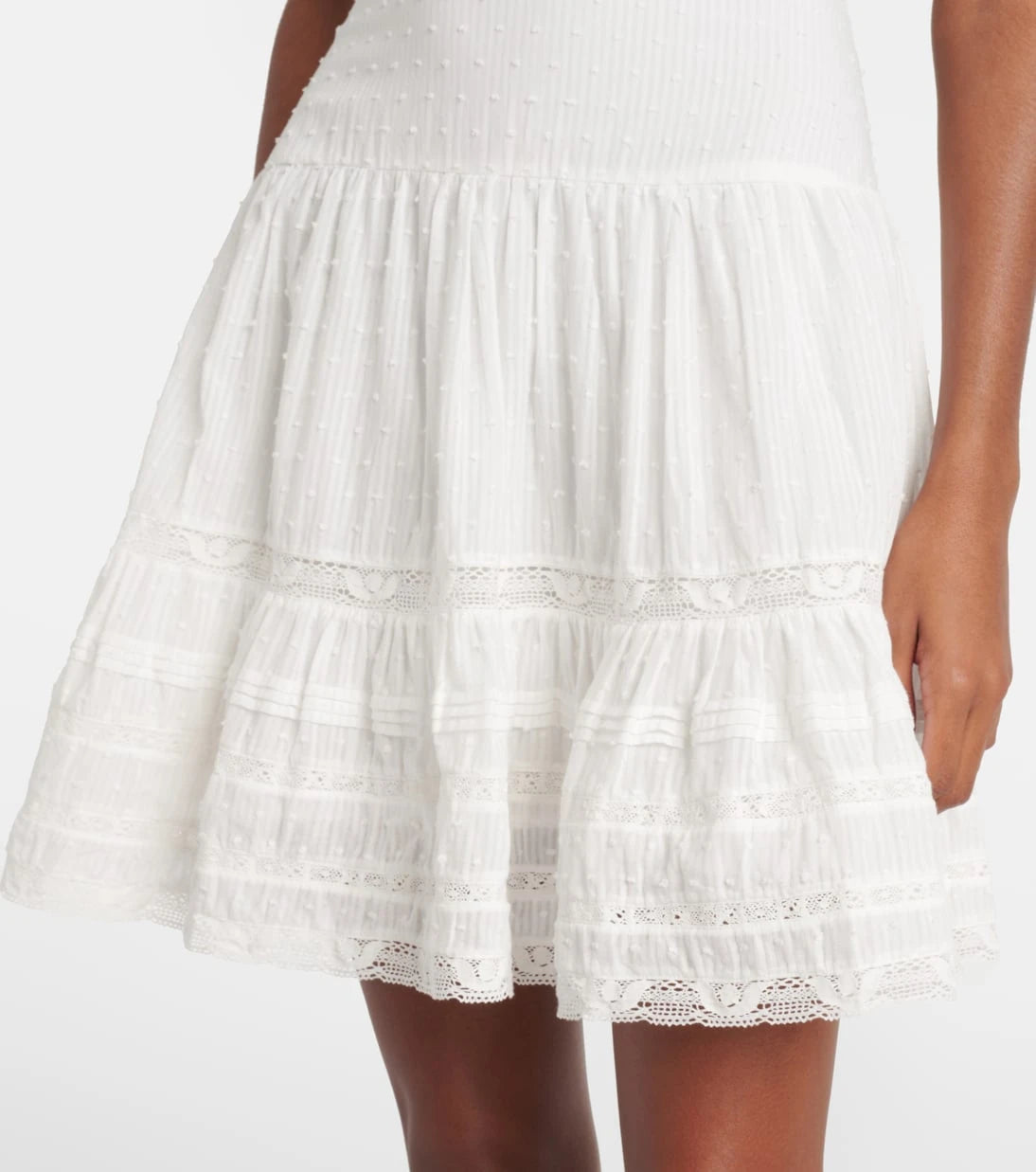 Poupette St Barth - Della striped cotton minidress