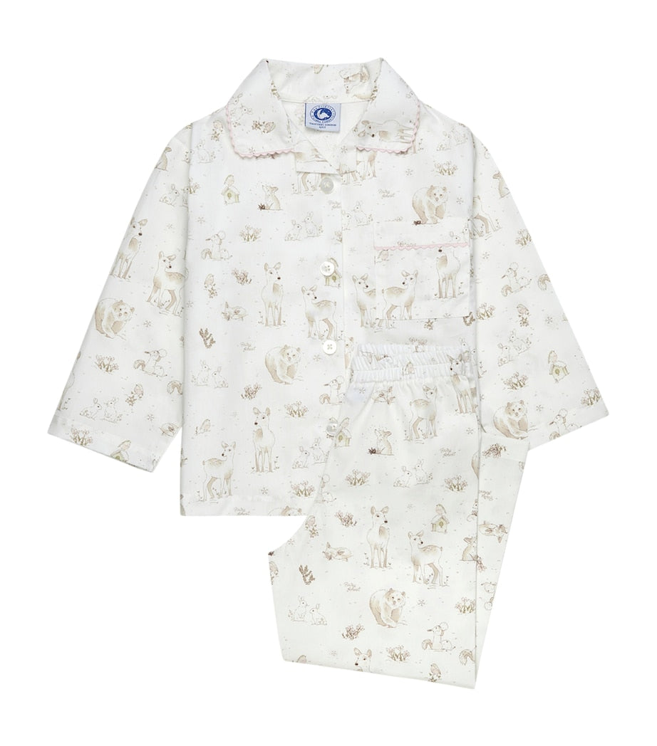 Cotton Winter Woodland Pyjama Set (12-18 Months)
