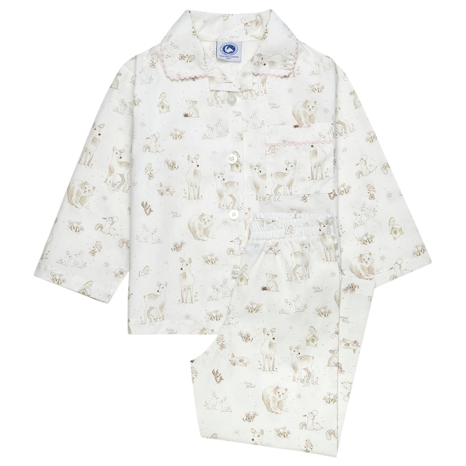 Cotton Winter Woodland Pyjama Set (12-18 Months)
