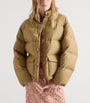 Prada Brown Down-Filled Technical Puffer Jacket
