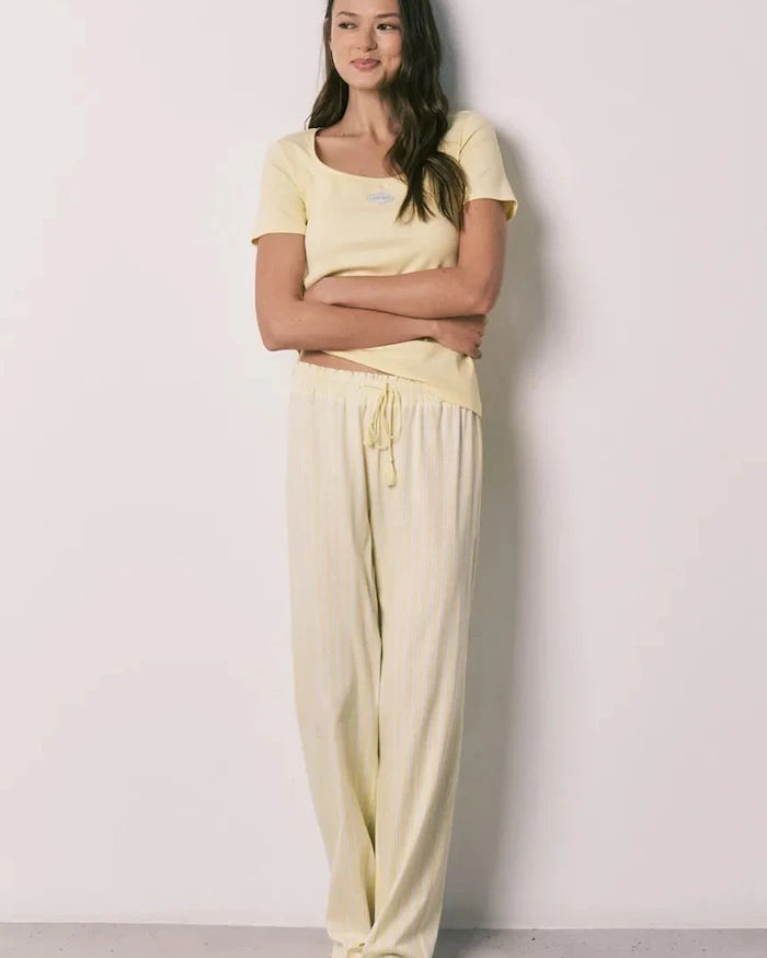 women’secret Kadın pamuklu iki parçalı pijama