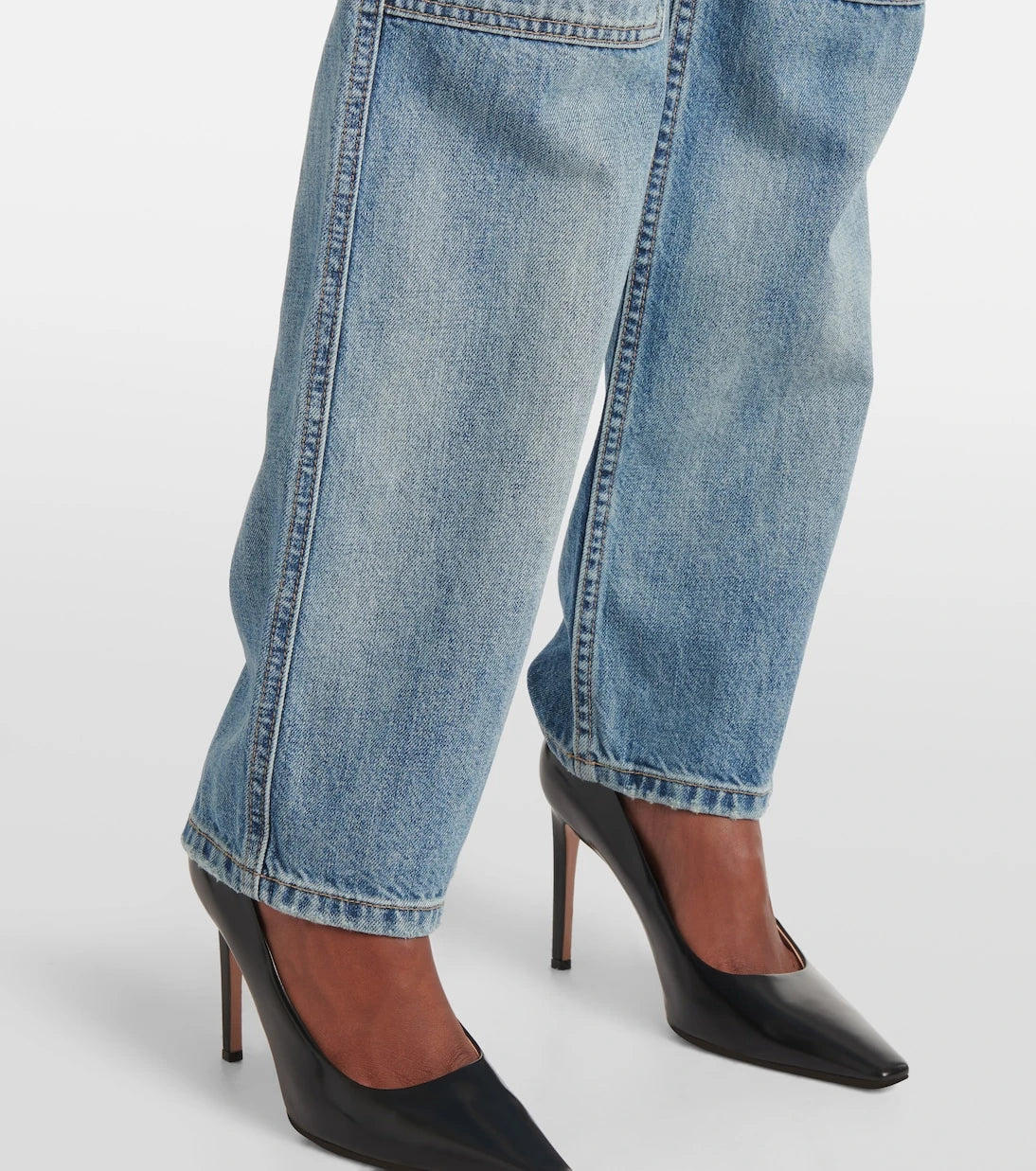 Nili Lotan - Welder mid-rise straight jeans
