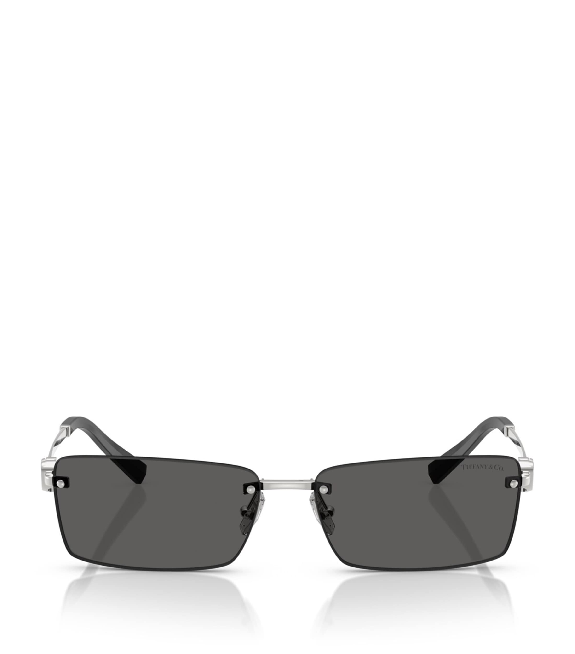 Silver Metal Sunglasses