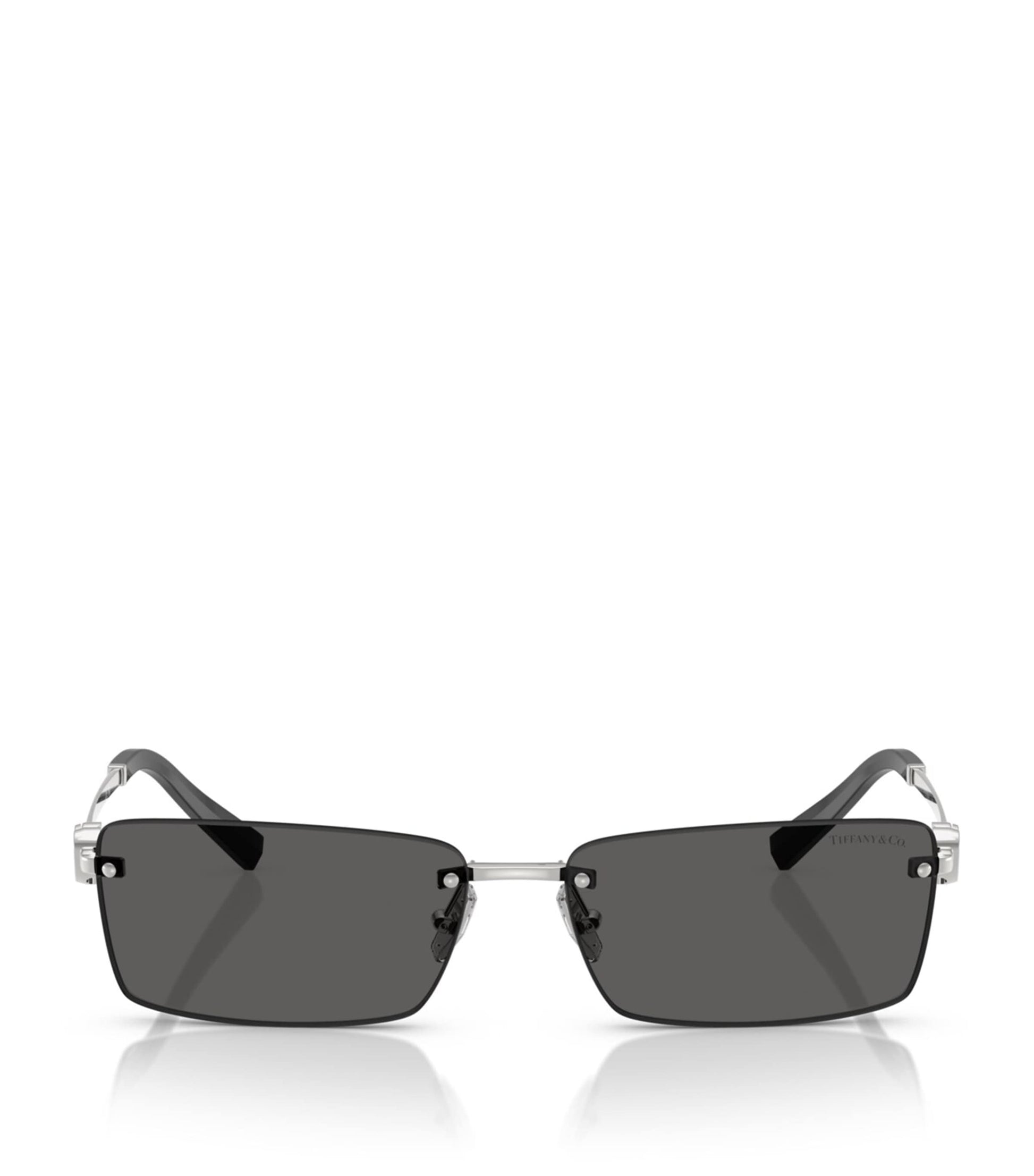 Silver Metal Sunglasses